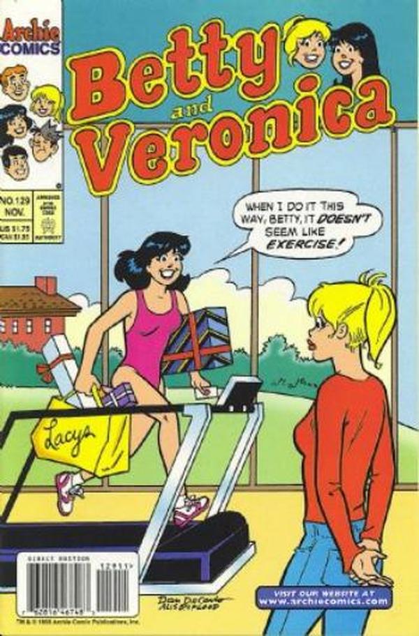 Betty and Veronica #129 cover