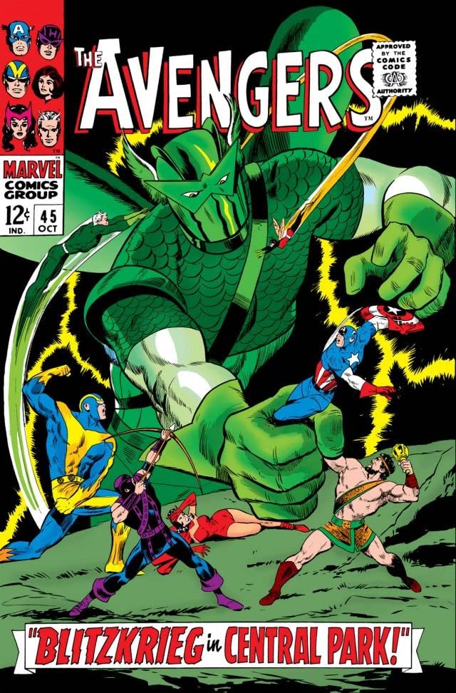 The Avengers #45 cover