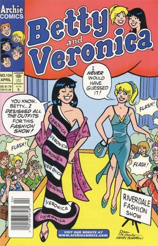 Betty and Veronica #134 cover