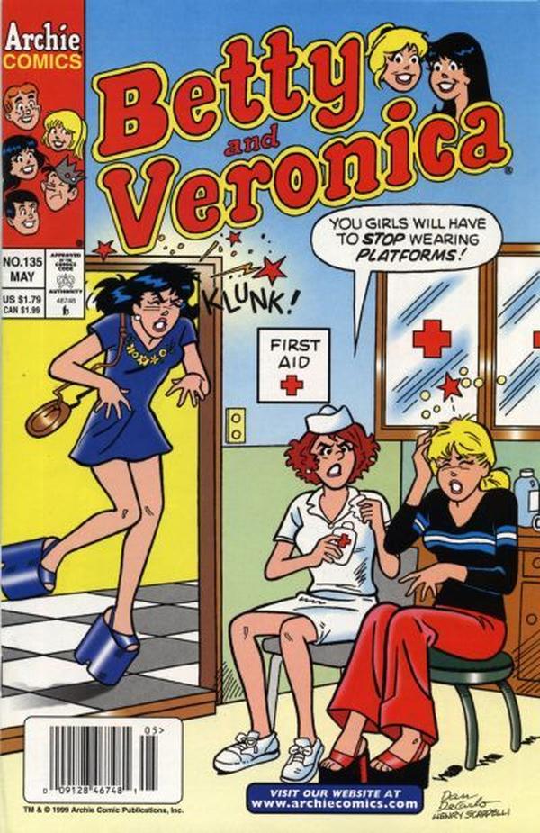 Betty and Veronica #135 cover