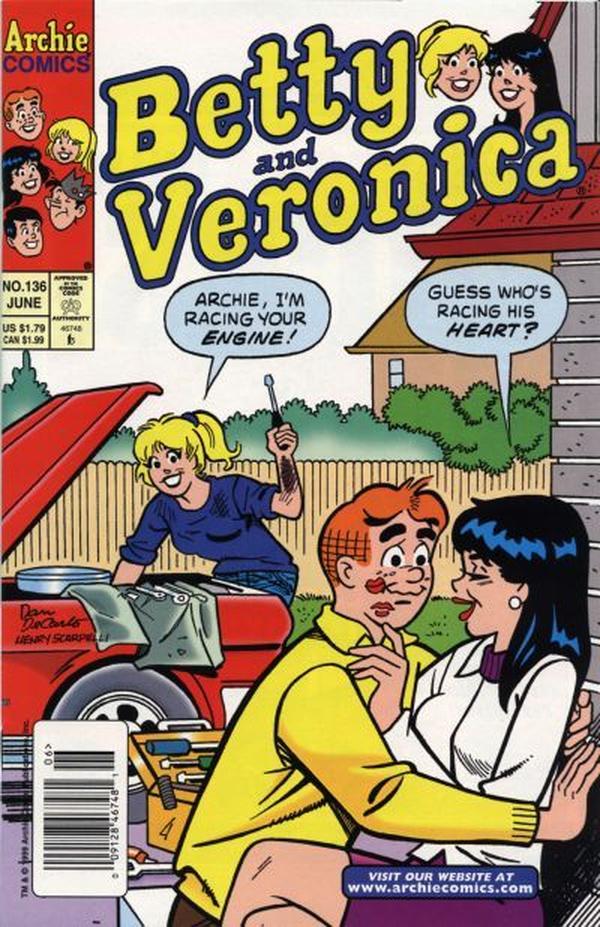 Betty and Veronica #136 cover