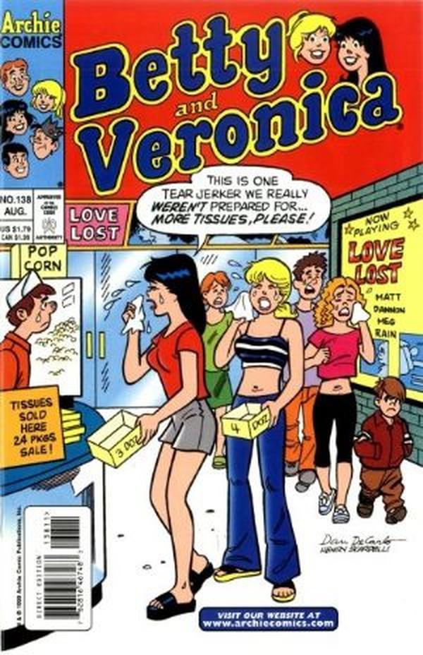 Betty and Veronica #138 cover