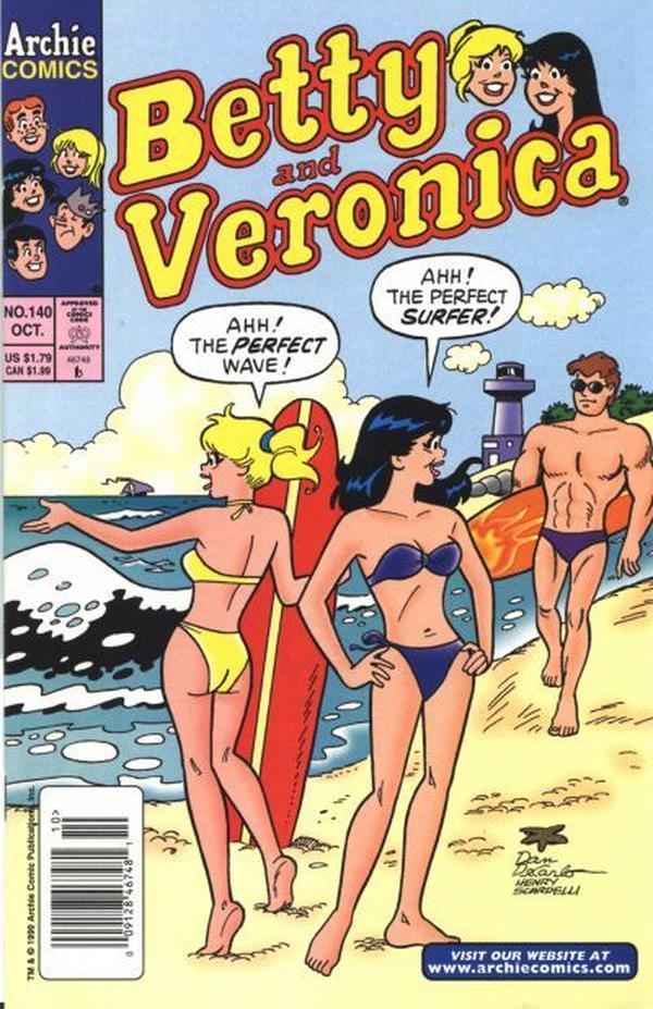 Betty and Veronica #140 cover