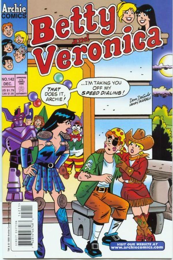 Betty and Veronica #142 cover