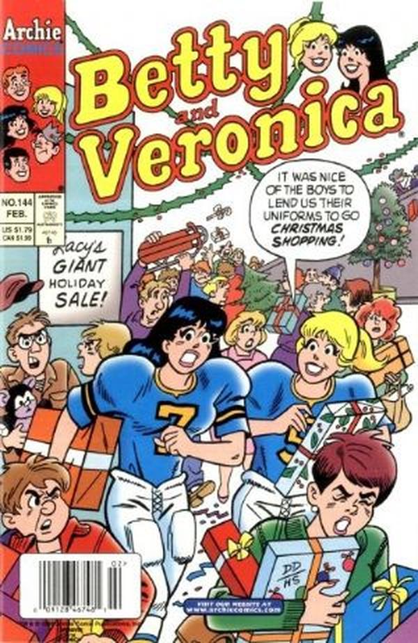 Betty and Veronica #144 cover