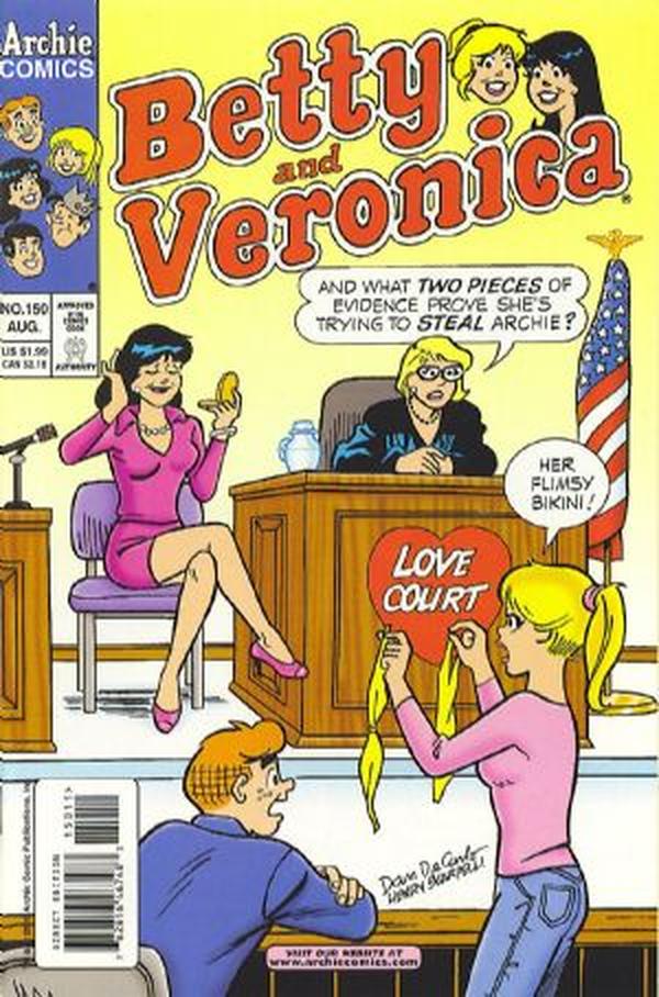 Betty and Veronica #150 cover