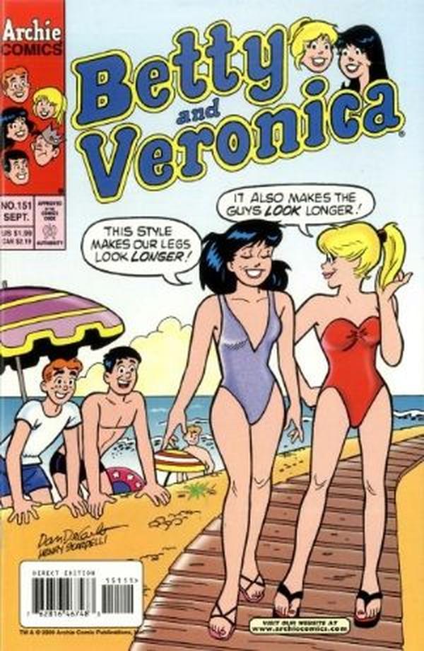 Betty and Veronica #151 cover