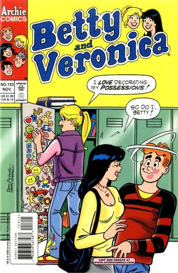 Betty and Veronica #153 cover