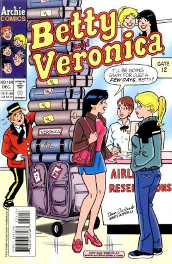 Betty and Veronica #154 cover