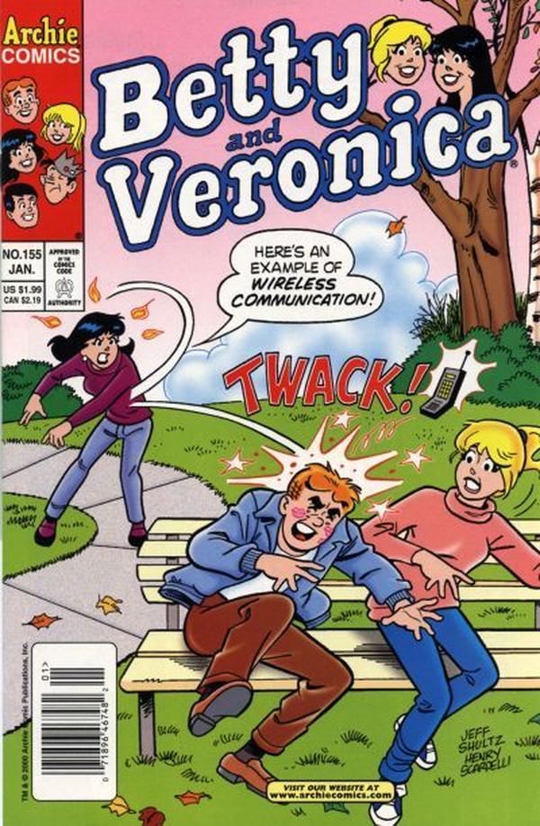 Betty and Veronica #155 cover
