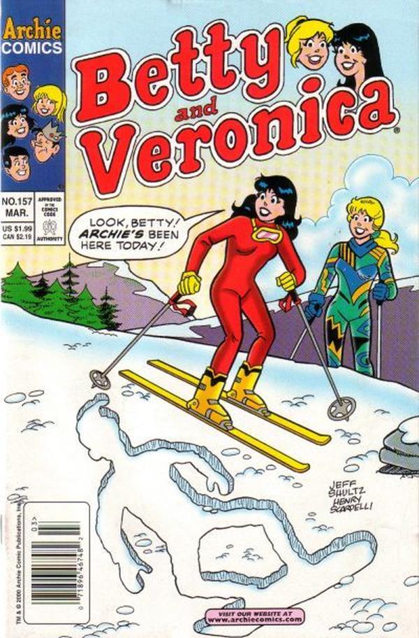 Betty and Veronica #157 cover