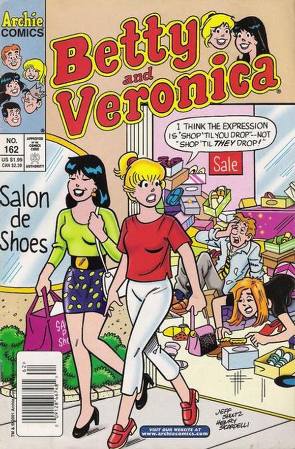 Betty and Veronica #162 cover