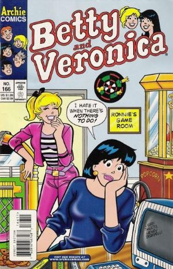 Betty and Veronica #166 cover