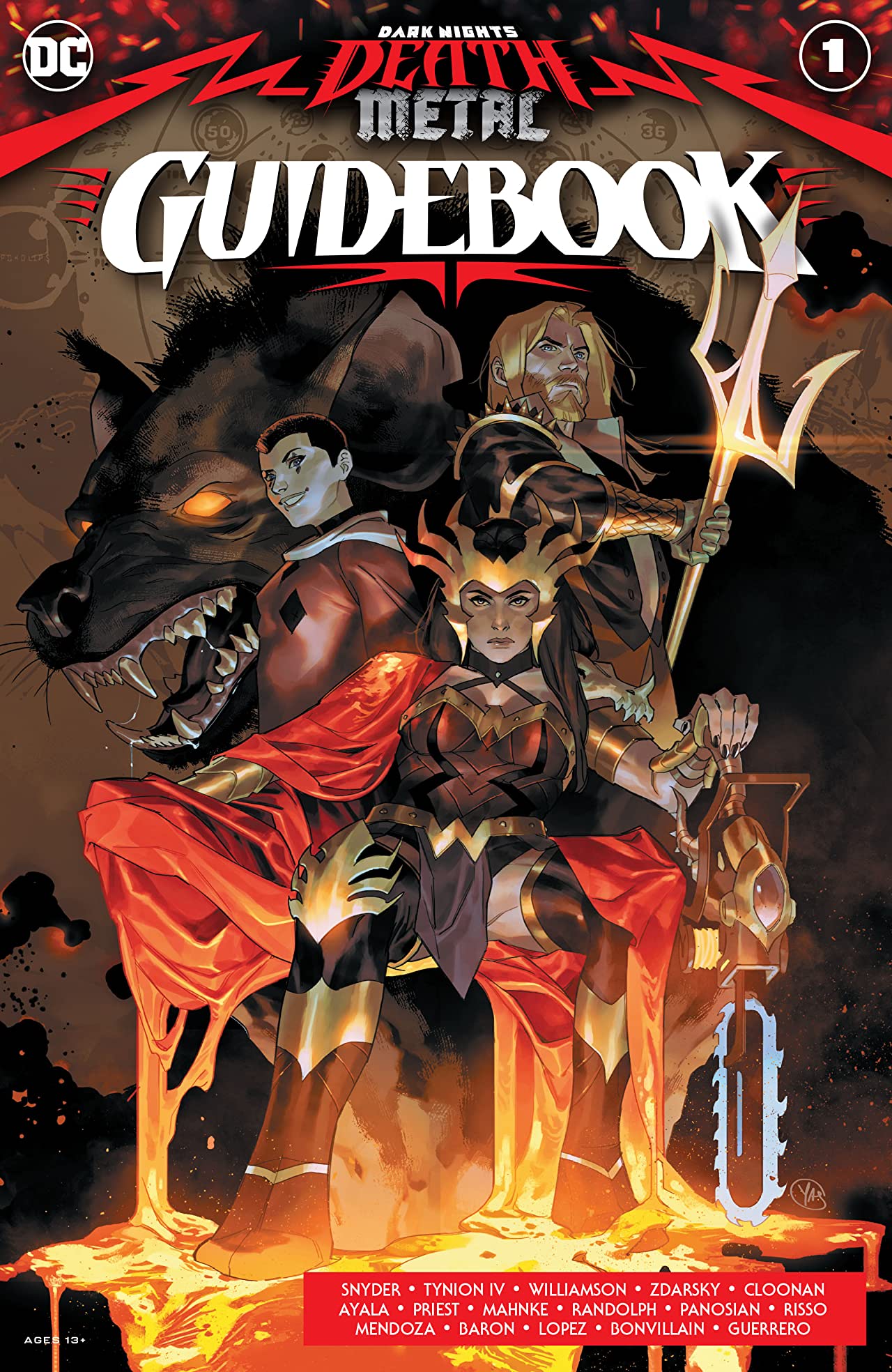 Dark Nights: Death Metal Guidebook #1 cover