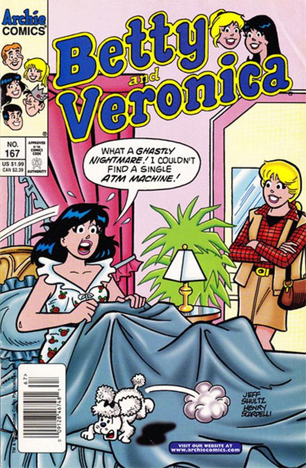 Betty and Veronica #167 cover