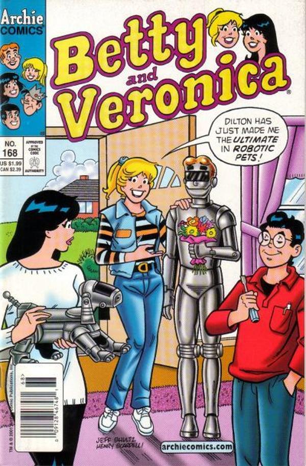 Betty and Veronica #168 cover