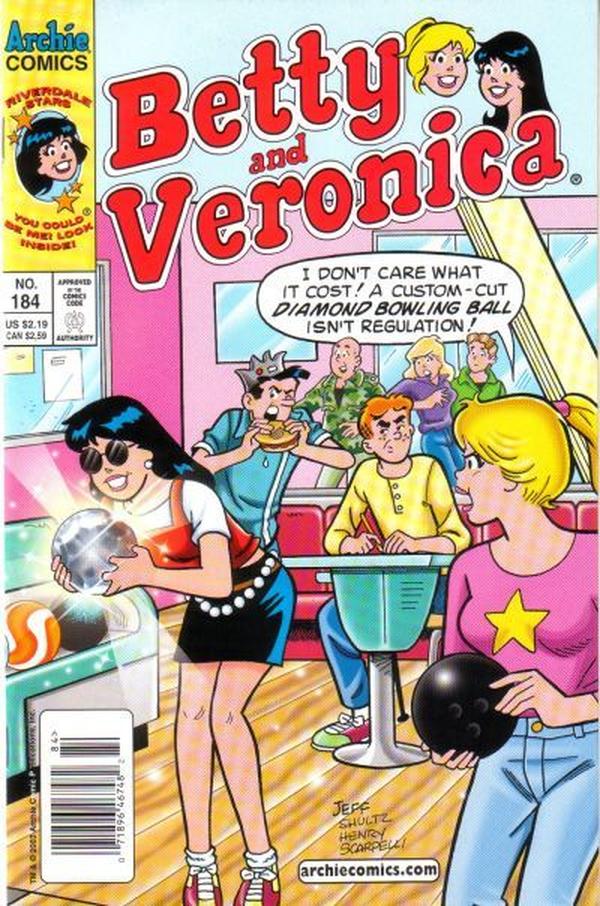 Betty and Veronica #184 cover
