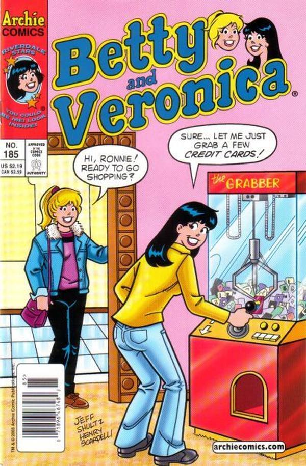 Betty and Veronica #185 cover