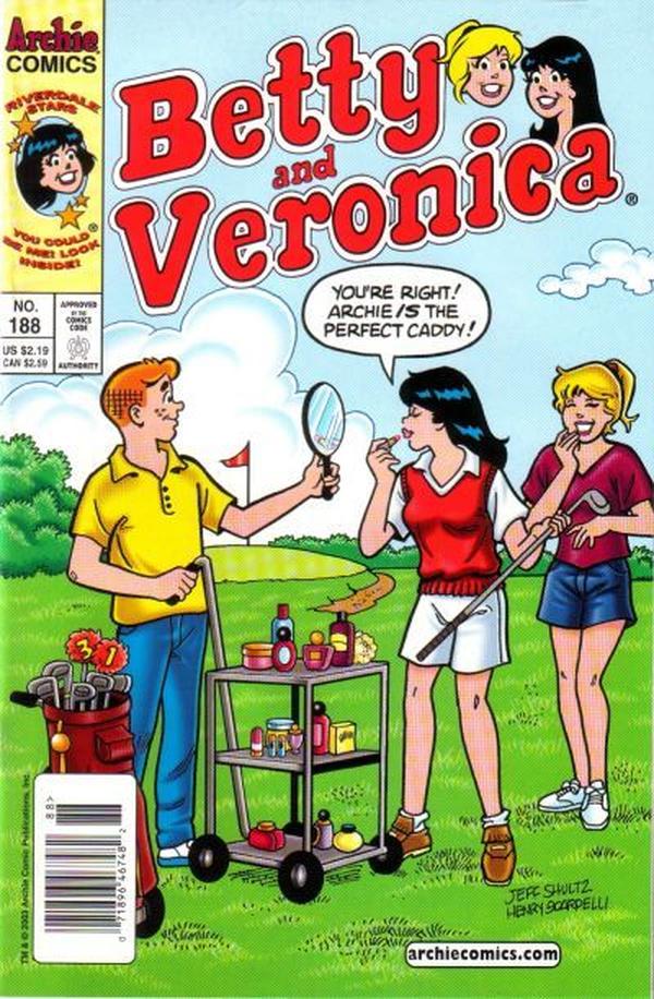 Betty and Veronica #188 cover
