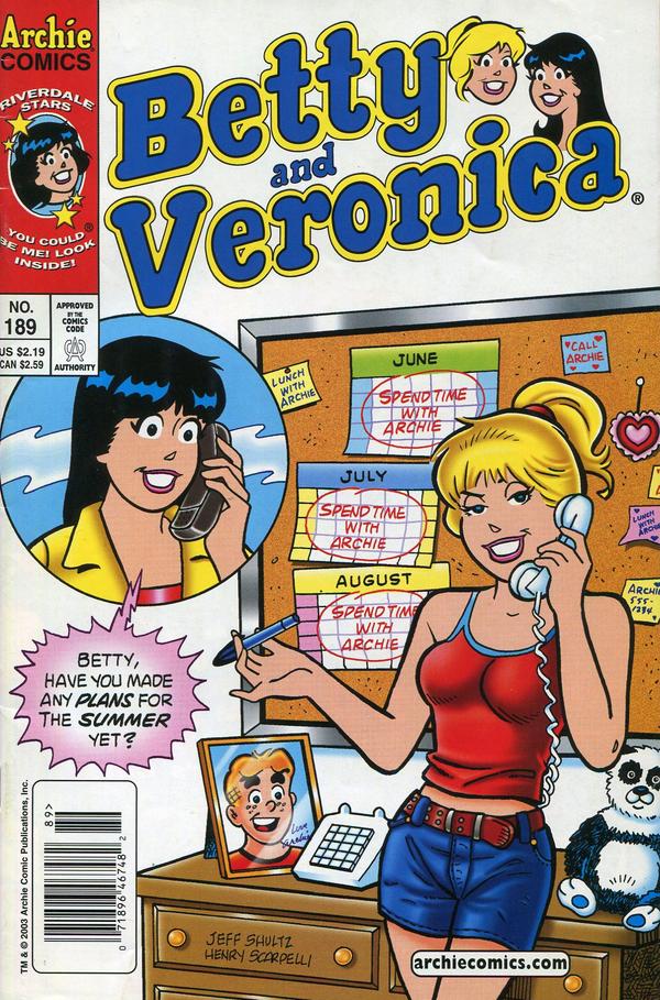 Betty and Veronica #189 cover