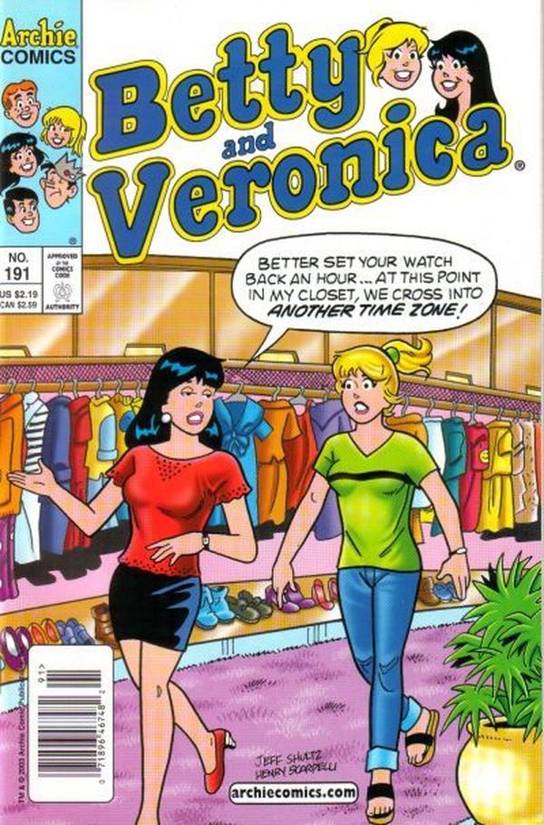Betty and Veronica #191 cover