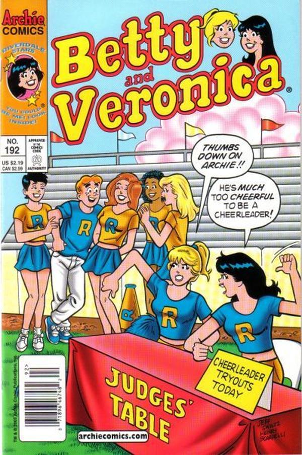 Betty and Veronica #192 cover