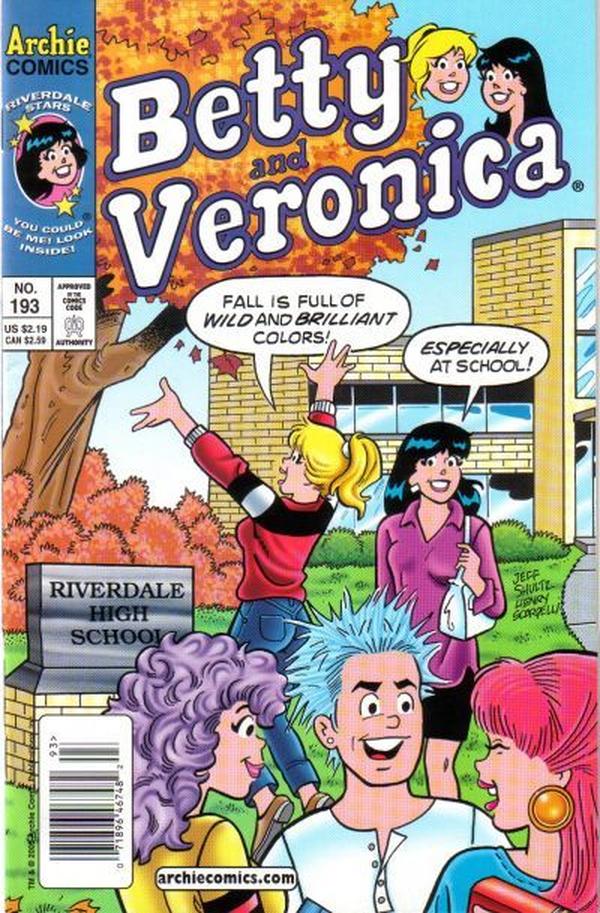 Betty and Veronica #193 cover