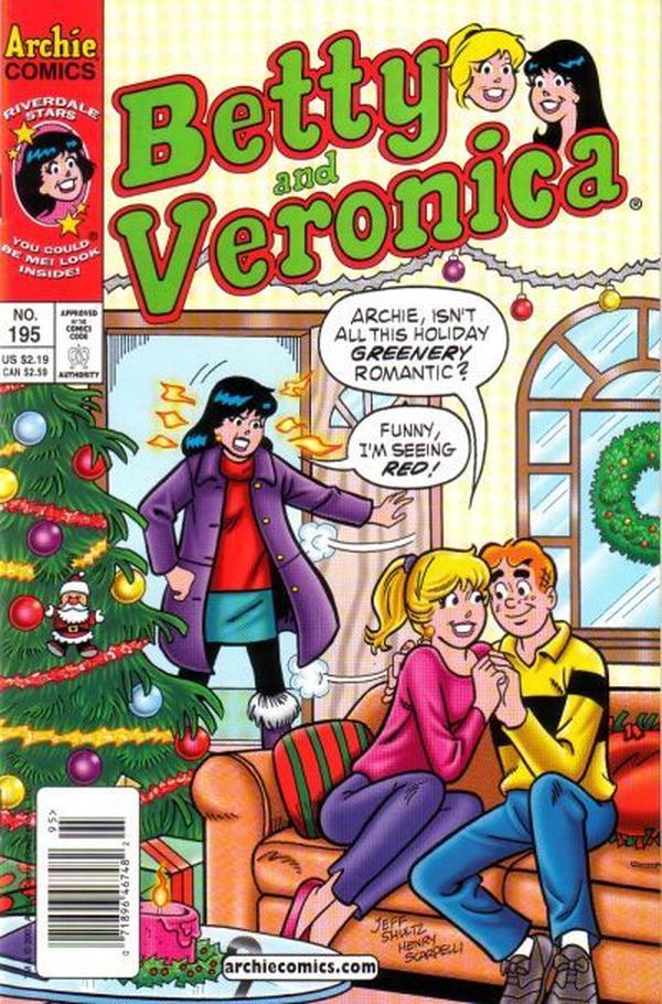 Betty and Veronica #195 cover