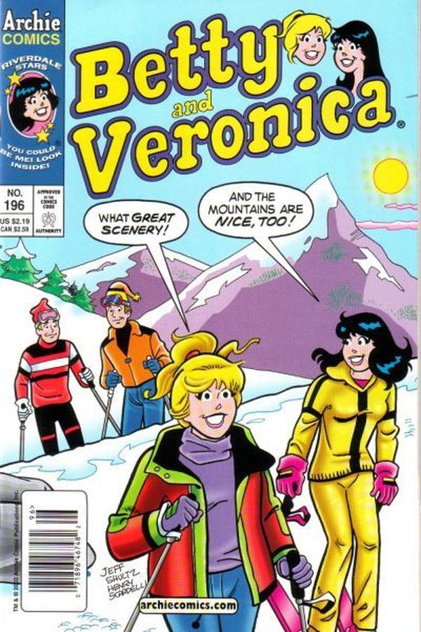 Betty and Veronica #196 cover