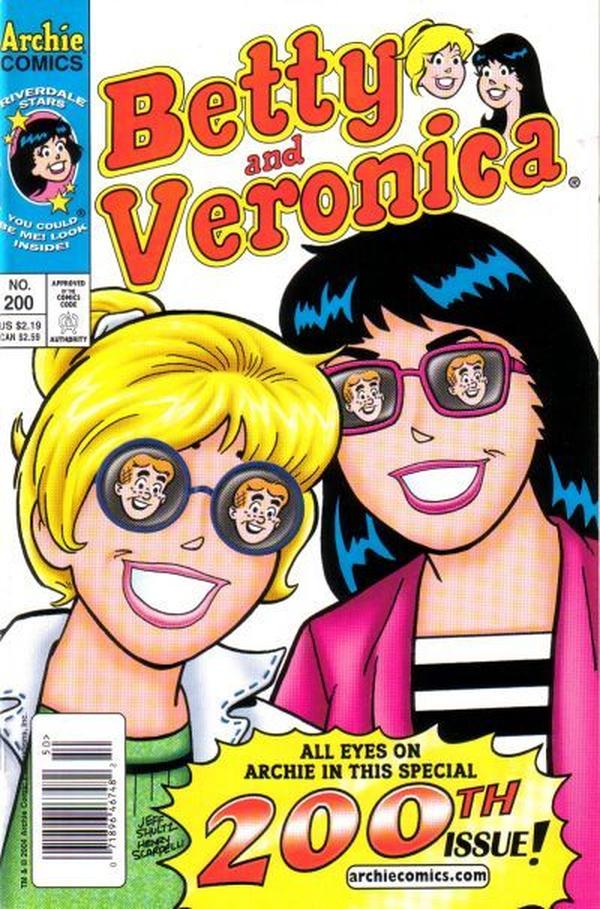 Betty and Veronica #200 cover