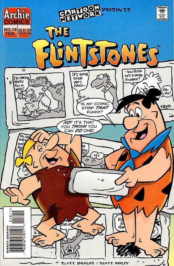 The Flintstones #18 cover