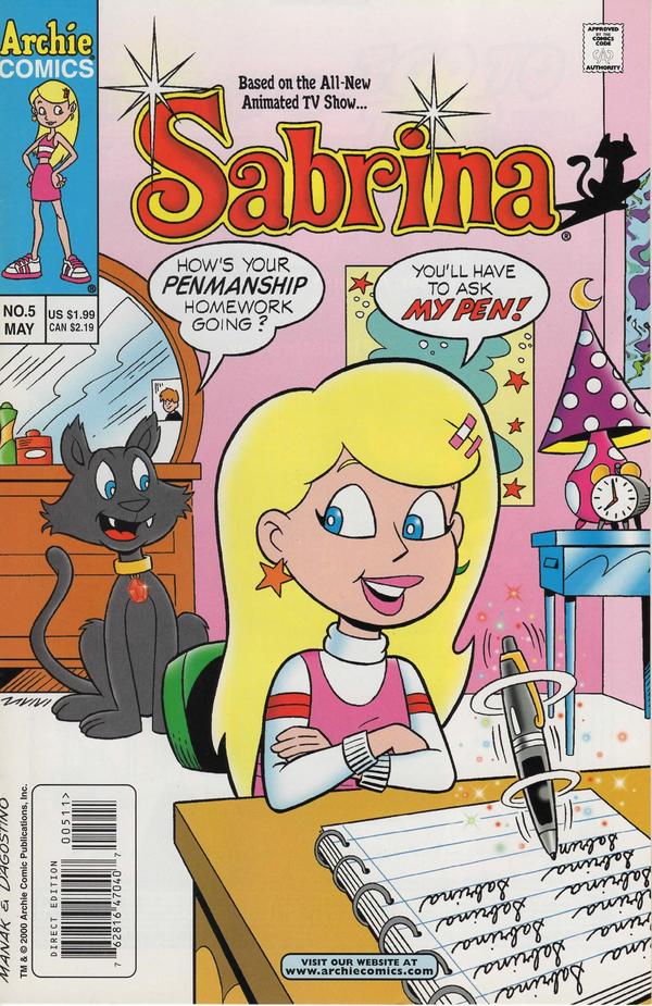 Sabrina #5 cover