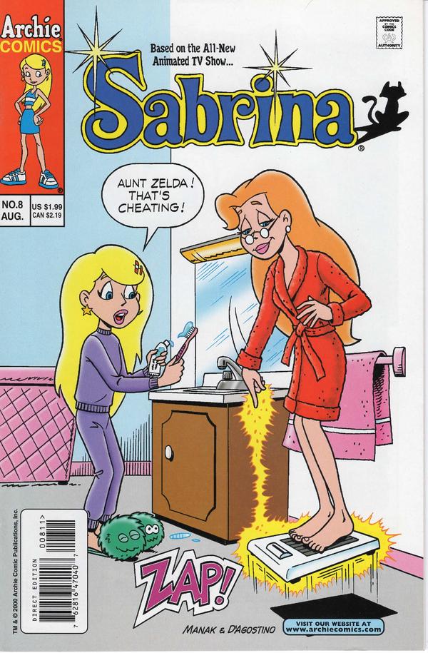 Sabrina #8 cover