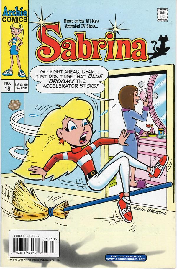Sabrina #18 cover
