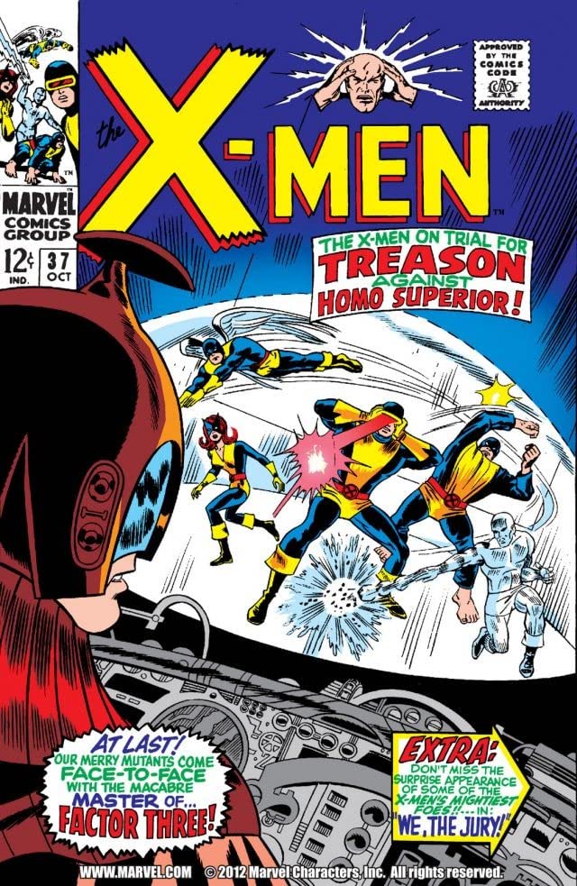 The X-Men #37 cover