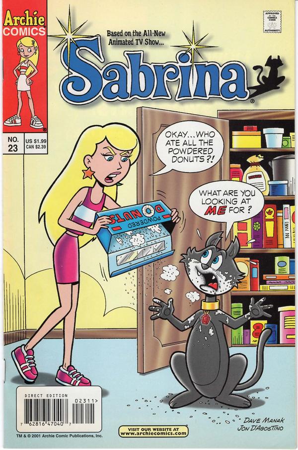Sabrina #23 cover