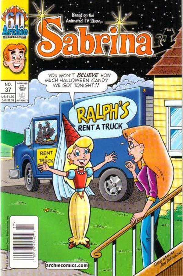 Sabrina #37 cover