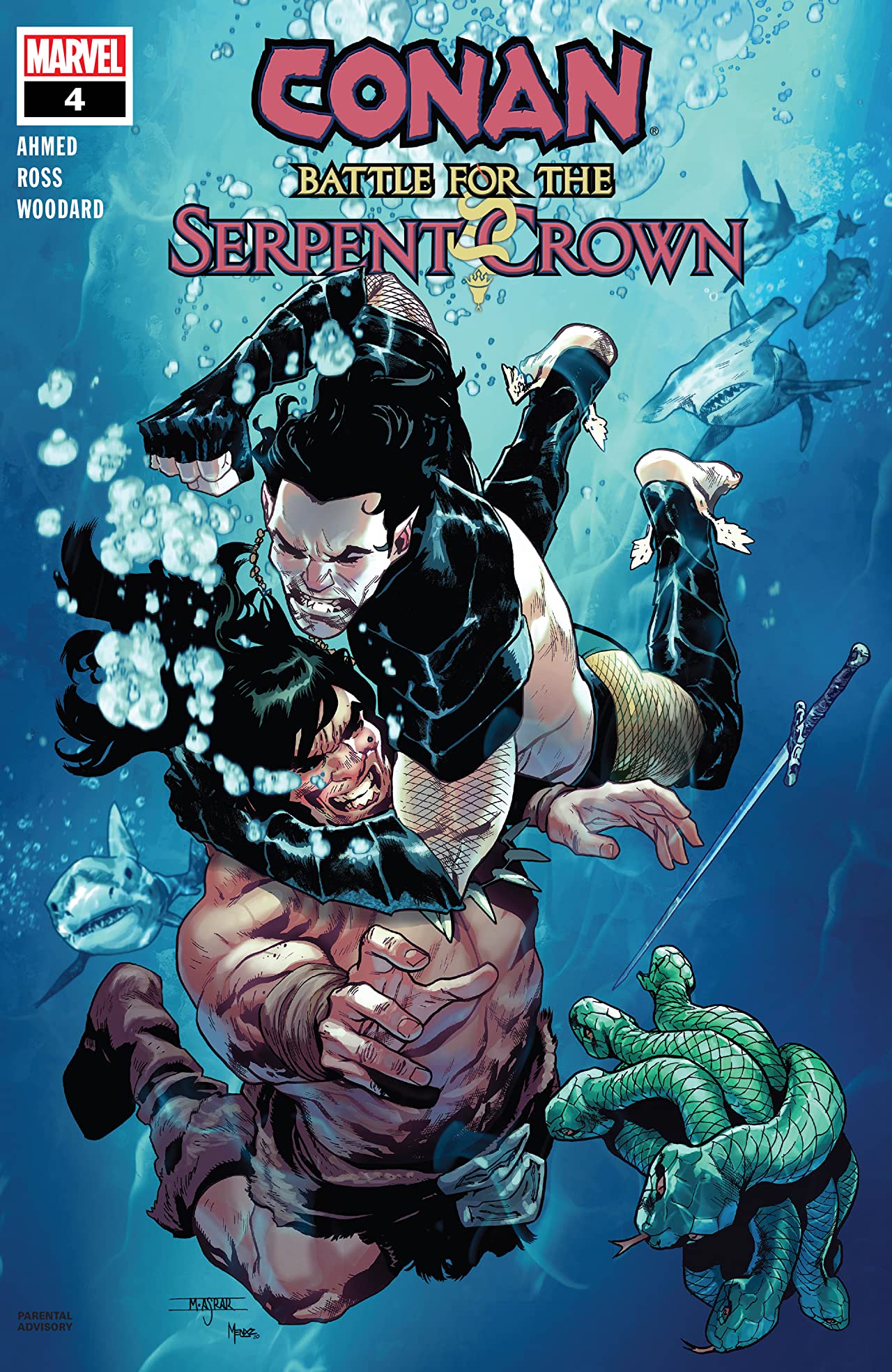 Conan: Battle for the Serpent Crown #4 cover