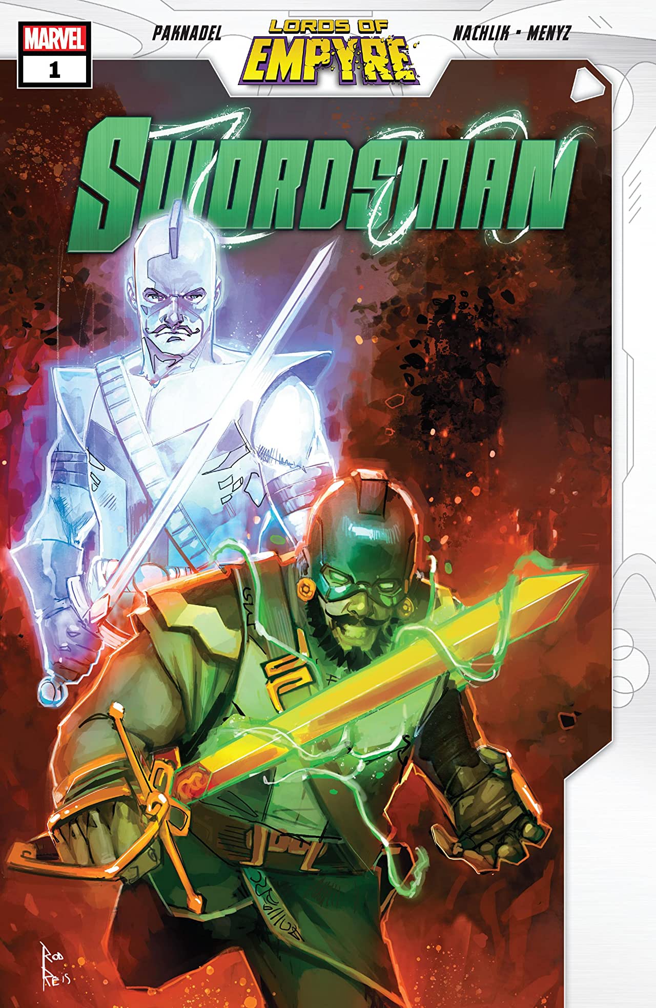 Lords of Empyre: Swordsman #1 cover