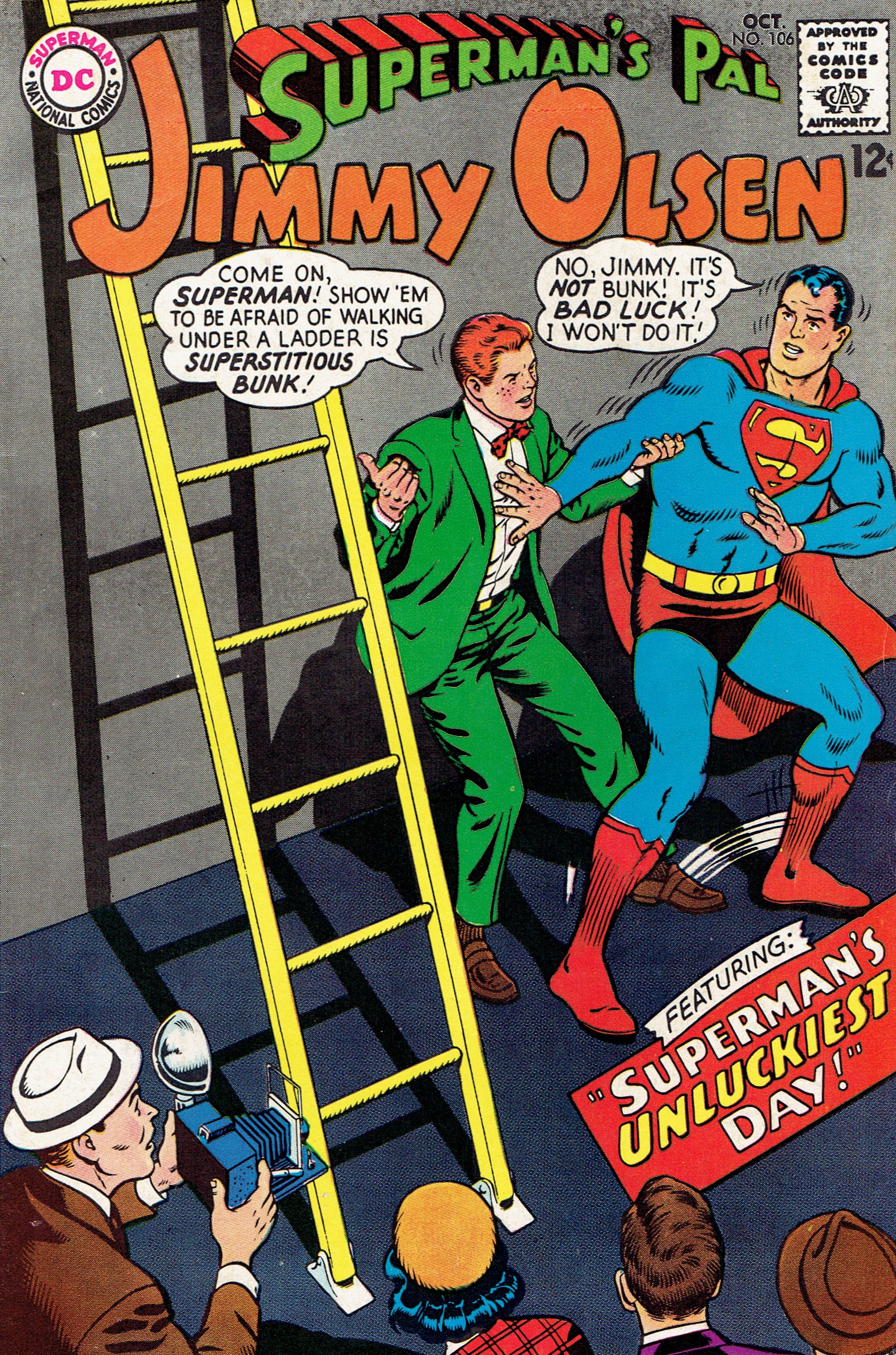 Superman's Pal, Jimmy Olsen #106 cover