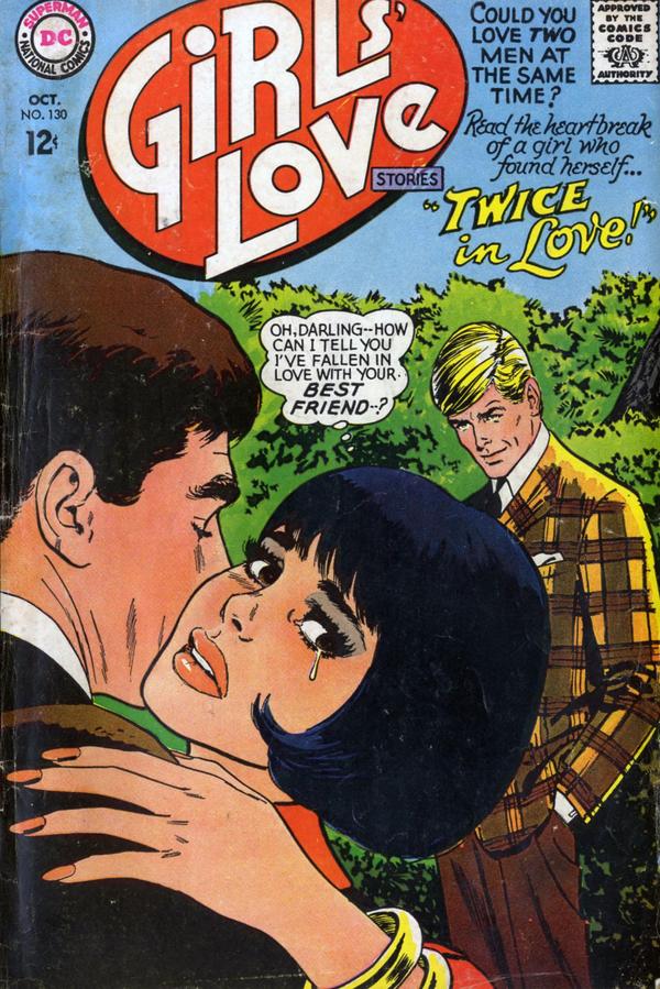 Girls' Love Stories #130 cover