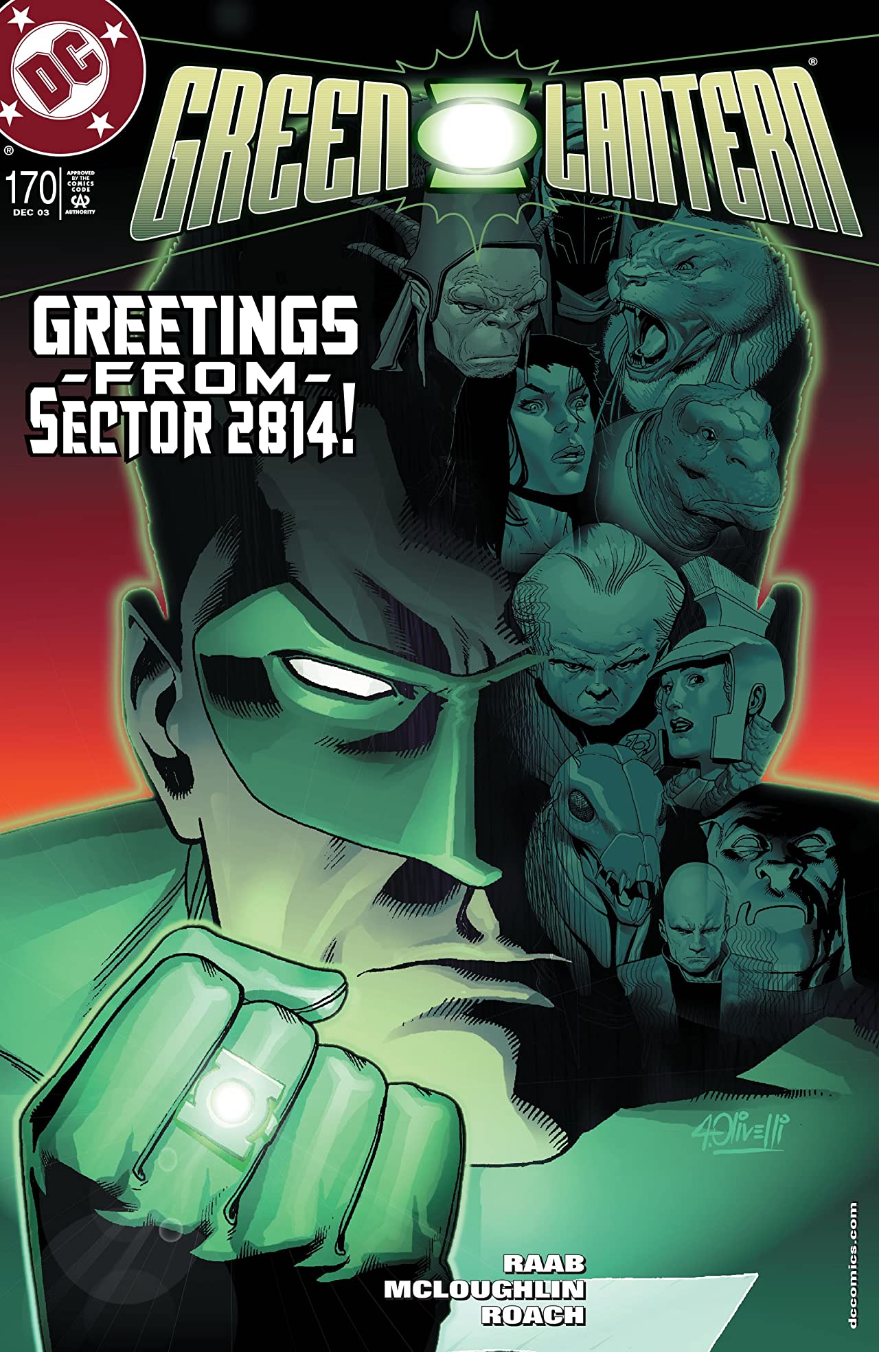 Green Lantern #170 cover