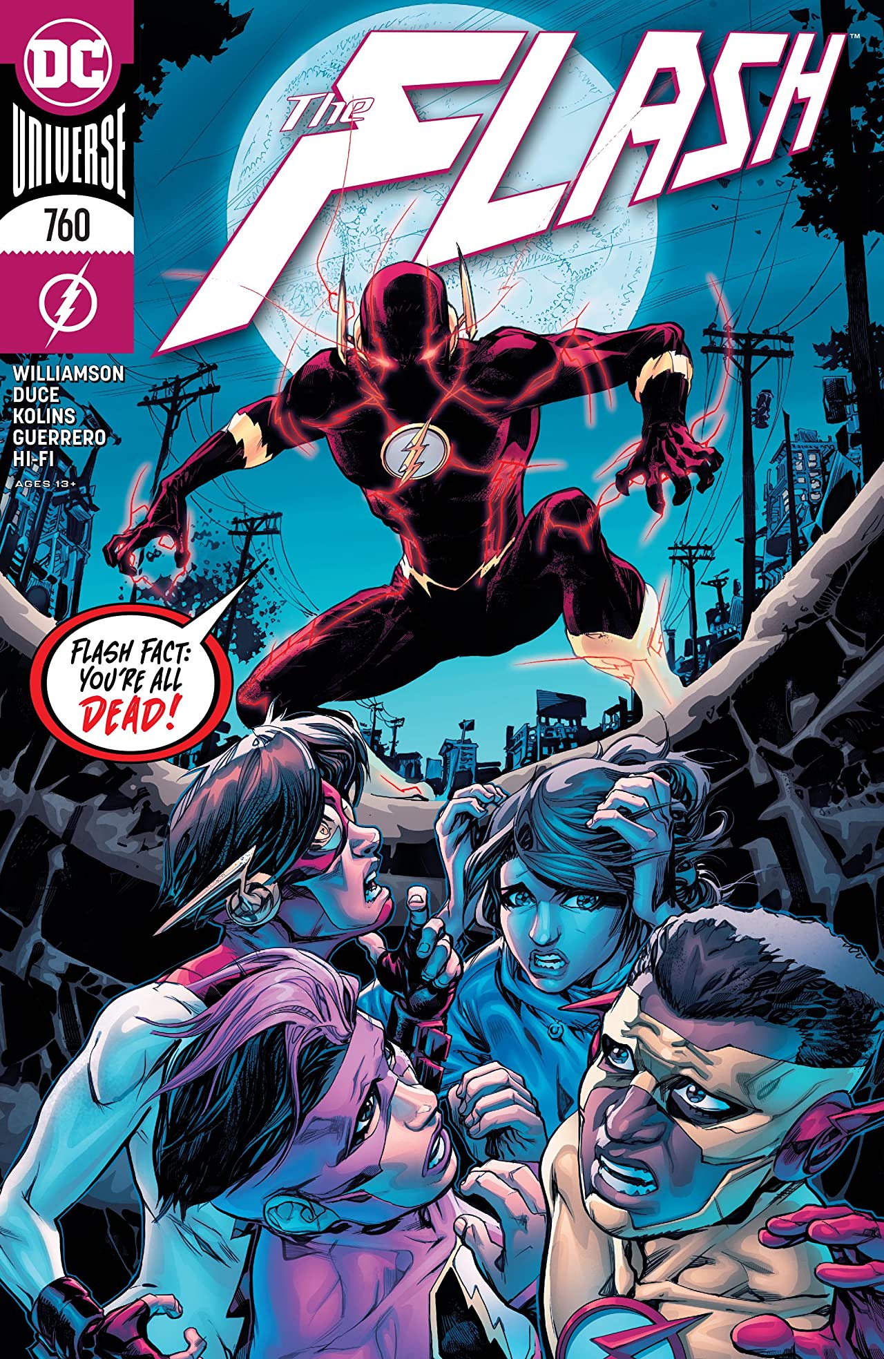 The Flash #760 cover