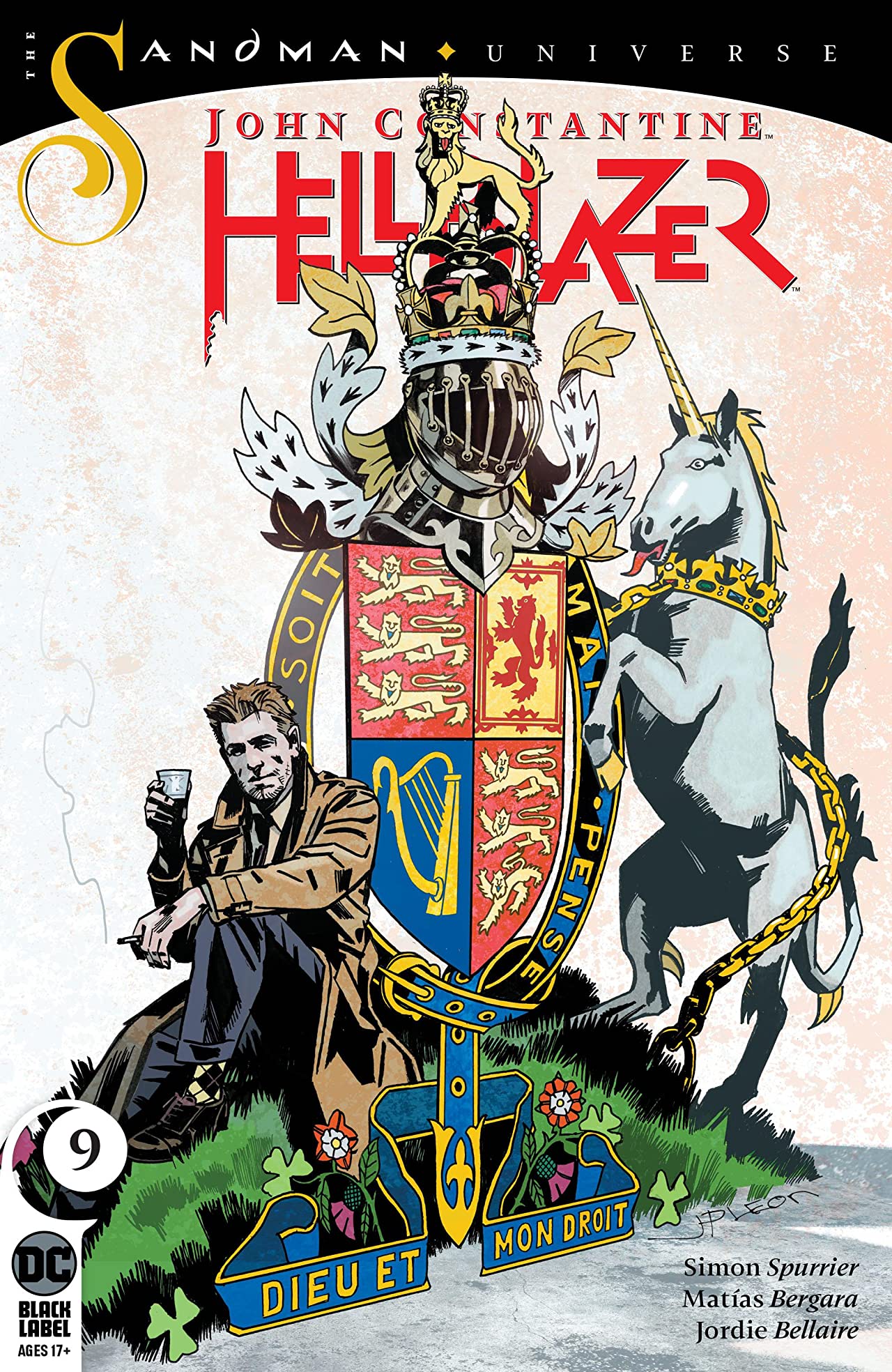 John Constantine: Hellblazer #9 cover