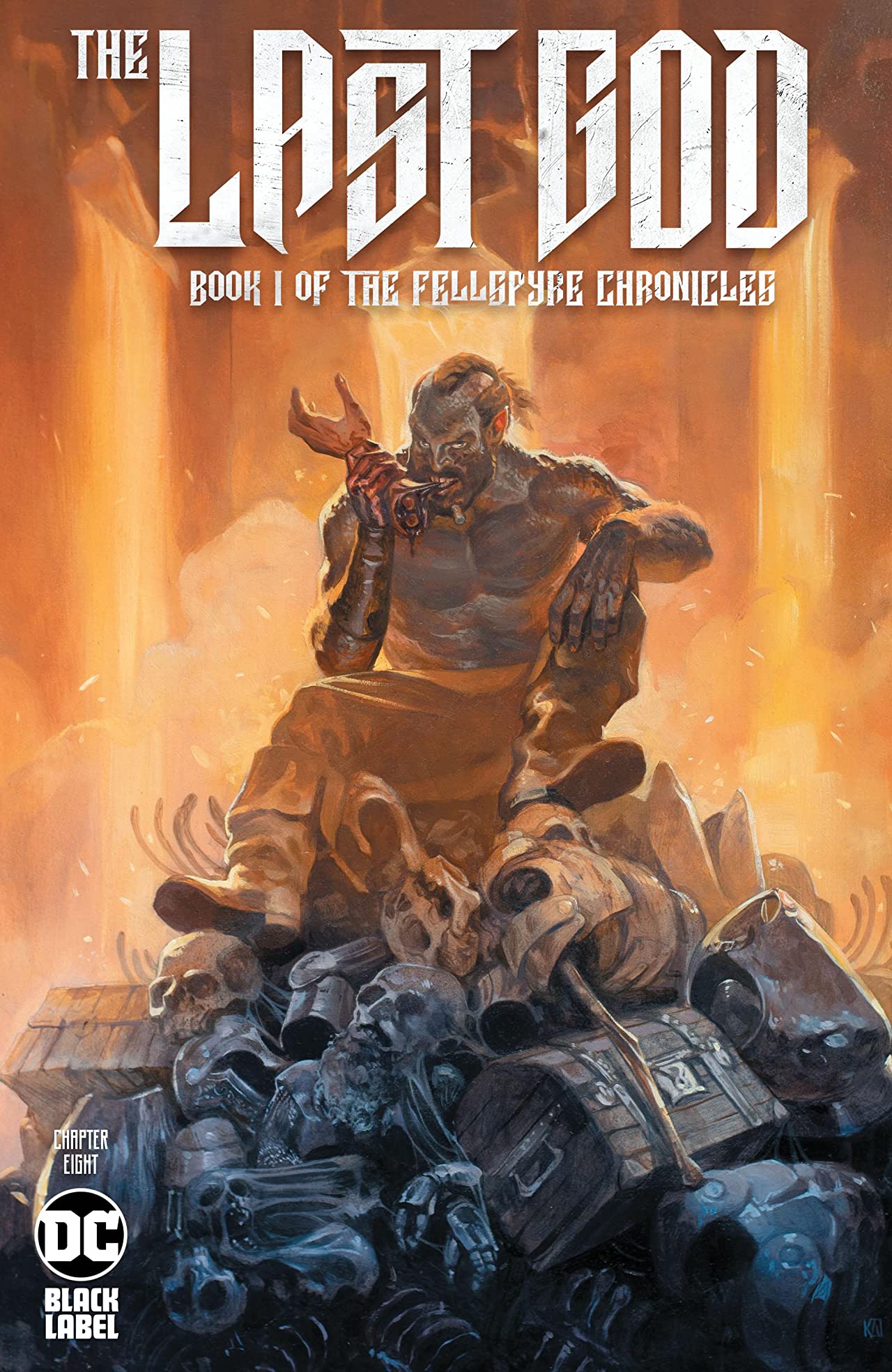 The Last God #8 cover