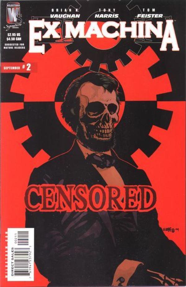 Ex Machina #2 cover