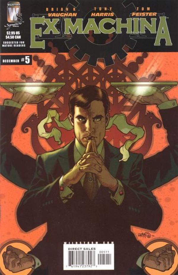 Ex Machina #5 cover