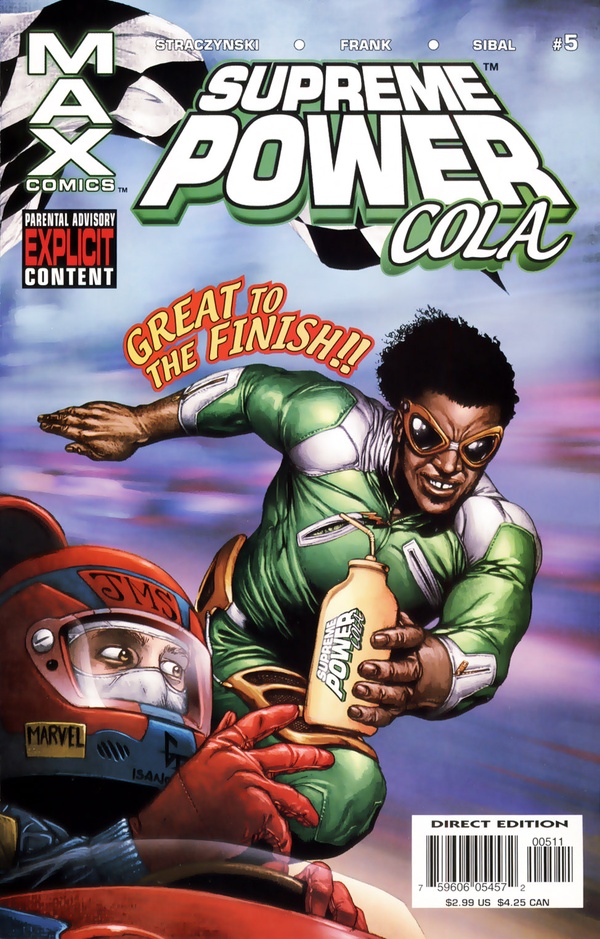 Supreme Power #5 cover