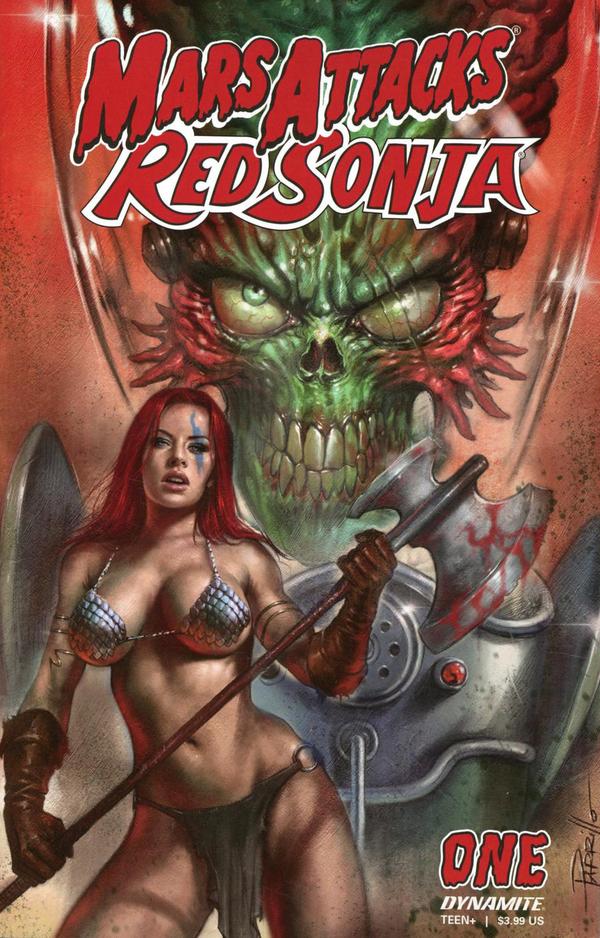 Mars Attacks / Red Sonja #1 cover
