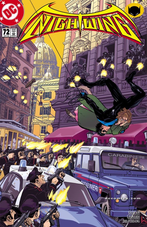Nightwing #72 cover